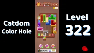 Catdom Color Hole Level 322 Screenshot