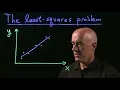 Least squares using matrices Lecture 26 Matrix Algebra for Engineers