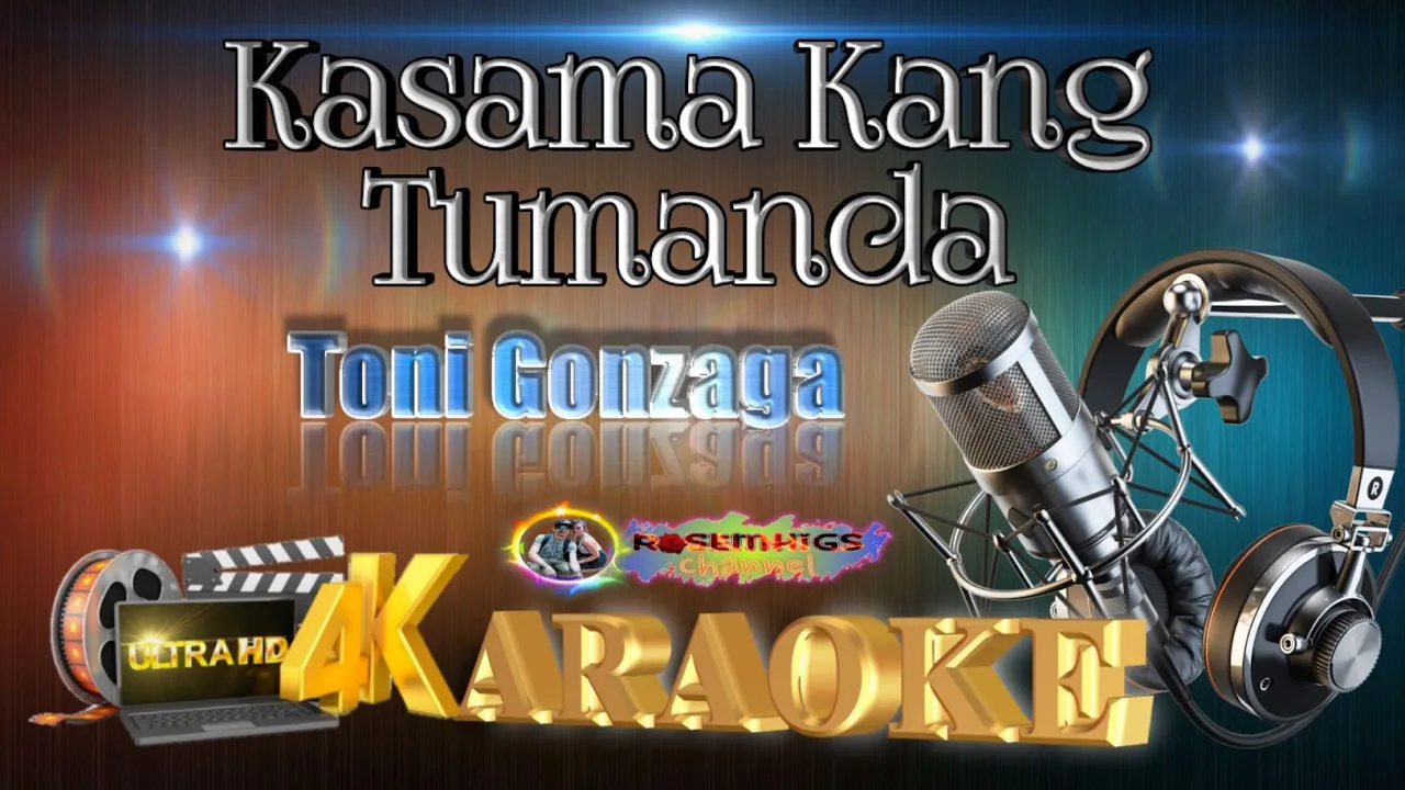Kasama Kang Tumanda - Toni Gonzaga - (ULTRA HD) KARAOKE 🎤🎶