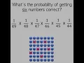 Lottery Maths Mathematigals