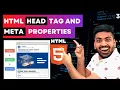 Download Lagu HTML Course Beginner to Advance | Inside the HEAD Tag \u0026 META Tag in HTML | Web Development Course #3