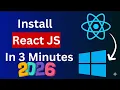 How to Install React JS Using Node JS and npm Step-by-Step Guide for Beginners