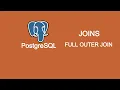 PostgreSQL JOIN FULL OUTER JOIN