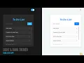 Create To-Do List with Mode using HTML CSS JavaScript Save to LocalStorage
