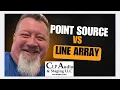 Differences in Mixing Point Source and Line Array