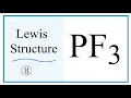How to Draw the Lewis Dot Structure for PF3 Phosphorus trifluoride