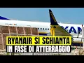 Download Lagu ULTIM’ORA RYANAIR SI “SCHIANTA” IN FASE DI ATTERRAGGIO SULLA BARRIERA IN PISTA: TERRORE A BORDO