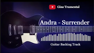 guitar backing track andra surrender