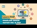 Enabling Error Reporting - PHP