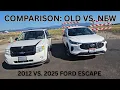 OLD VS NEW Between a 2012 and 2025 Ford Escape Which One is Better Let s Find Out