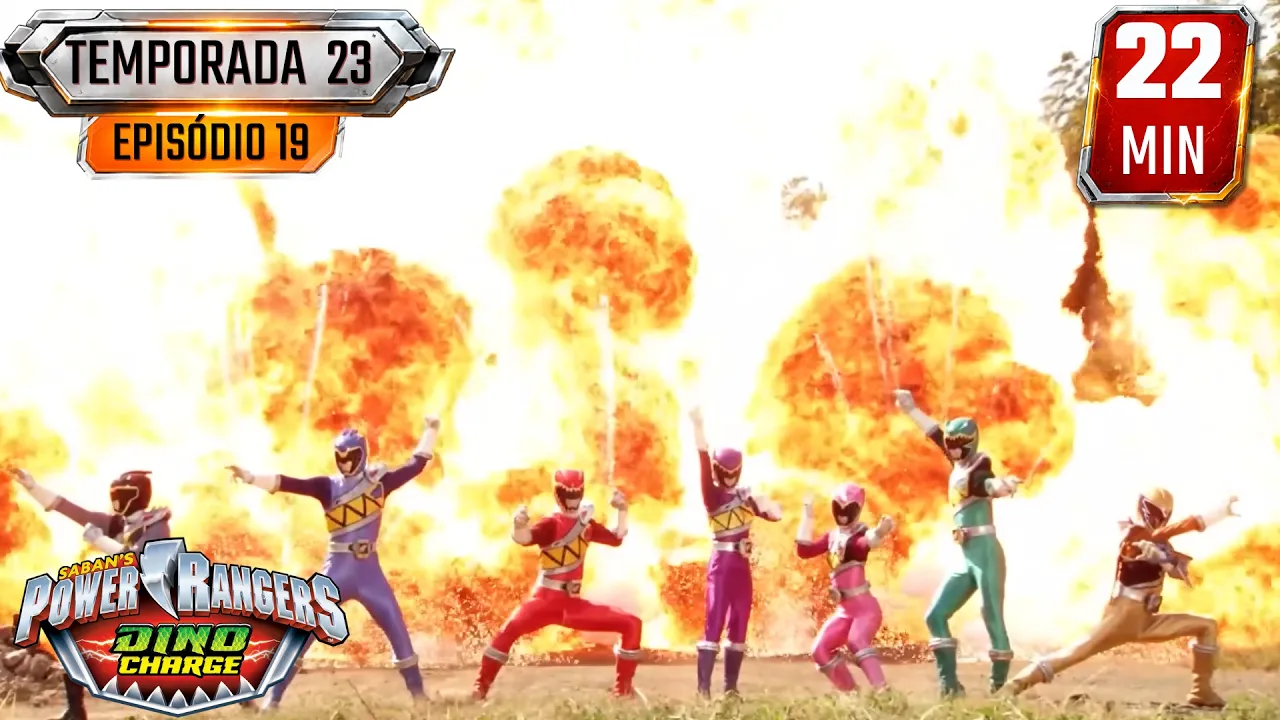 Power Rangers para Crianças | Dino Super Charge | Episódio Completo | E19 | Limite da Extinção