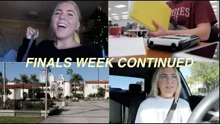 SDSU Finals Week Vlog part two