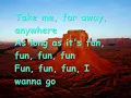 Pharrell Williams FUN FUN FUN LYRICS