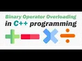 Binary Operator Overloading in C programming