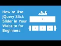 How to use Slick Slider In Your Website jQuery Slick Slider Tutorial How To Use Carousel In Web