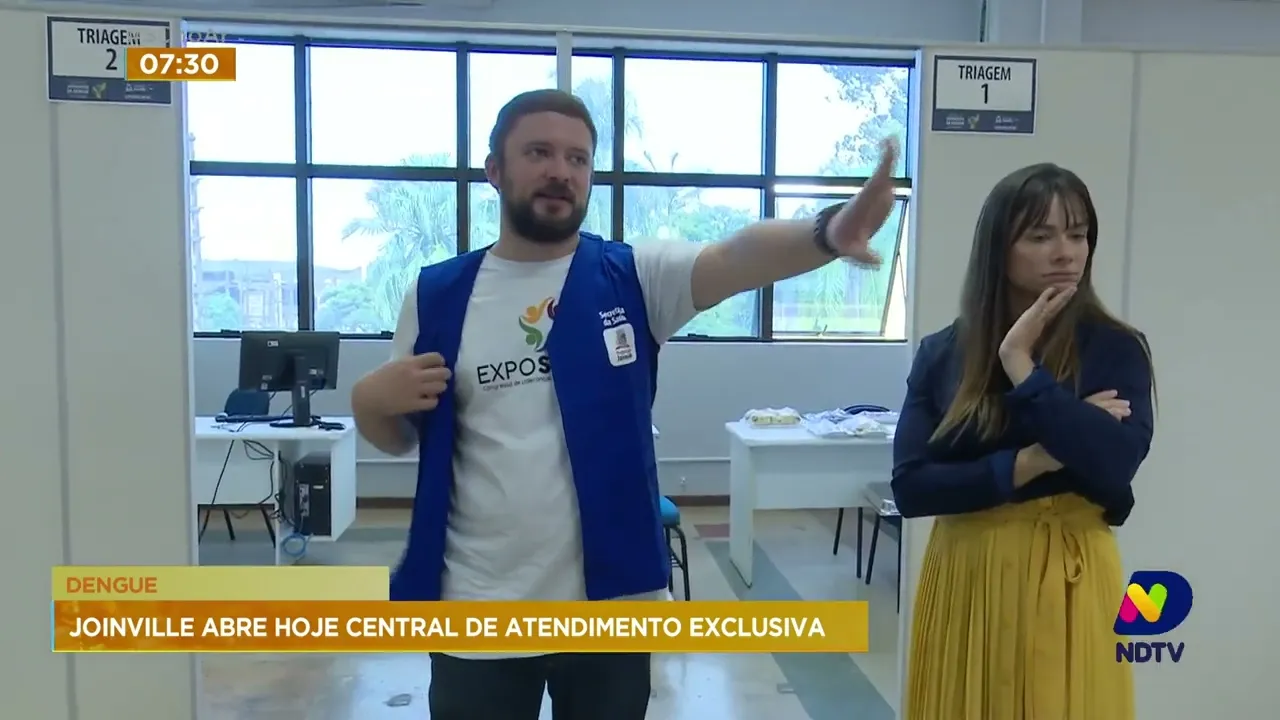 Central de atendimento no combate à dengue começa a funcionar em Joinville