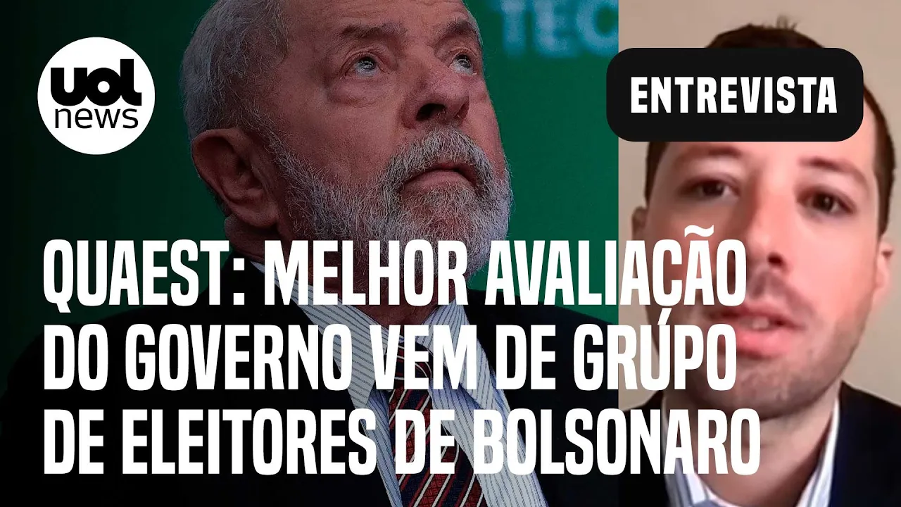 Lula tem governo aprovado por 37%; melhora de avaliação vem de eleitores de Bolsonaro, diz Quaest