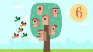 Learning to count to six - Educational Cartoons For Children