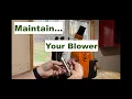 Stihl Backpack Blower Routine Service - BR 800