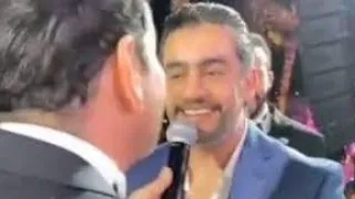 محمد حماقي و حميد الشاعرى وهشام عباس ومصطفى قمر فى اغنية عينى فرح ابن مصطفي قمر دندنها