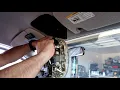Dodge Dakota front console dome light removal