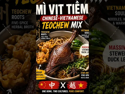 Chinese-Viet DUCK NOODLES You Never Seen Before