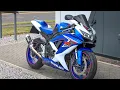 2009 SUZUKI GSX-R600 BLUE WHITE WEST COAST MOTO GLASGOW SCOTLAND