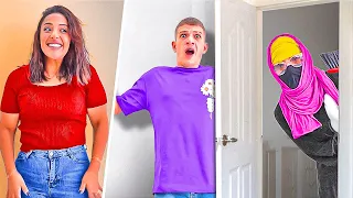 العاملة تتقرب من زوجي وانا خارج البيت 