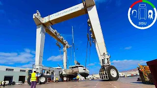 #64t Second Haul Out, Anti Fouling and Repairs| Sailing Sisu Leopard 45 Catamaran Circumnavigating