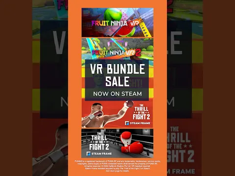 Halfbrick’s biggest VR sale yet is live on Steam! 🍉🥊💸