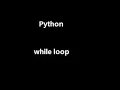 while loop in python program to find perfect squares