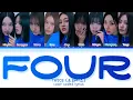 TWICE FOUR Lyrics (Color Coded Lyrics)
