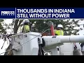 Over 100k Indiana residents still without power as NIPSCO vehicle hit by gunfire