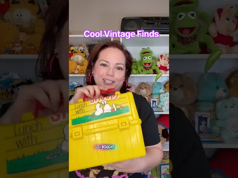 Vintage items to add to my collection: Garfield, Popples, Snoopy, Phone, AOL, & Care Bear.
