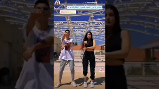 حنين دويك مع نور تيك توك نار 