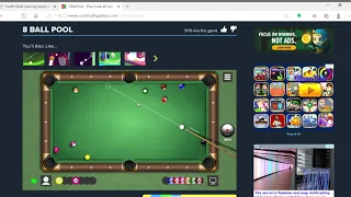 8 ball game CoolMathGames