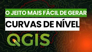 Como gerar Curvas de Nível no QGIS [PASSO-A-PASSO 2024]