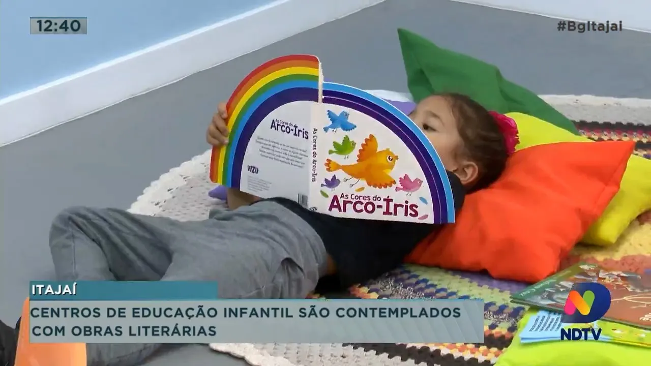 Centros de educação infantil são contemplados com obras literárias