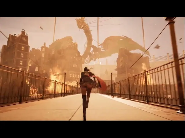 Gameplay AIKODE - new action-rpg similar to NieR Automata