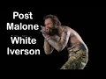 White Iverson Post Malone Stadium Tour Ames IA July 17 2026