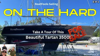 This Tartan 3500 Sailboat Is For Sale: Solid, Fast, and Beautiful! Asking Price: $79,000. Full Tour!