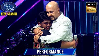 o rangrez chaitanya perfect vocals vishal hug indian idol s15 performance