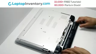 http://www.LaptopInventory.com - HP Pavilion 15-AB Hard Drive Replacement Repair Guide Install Lapto. 