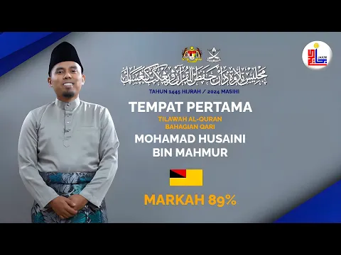 Download MP3 USTAZ MOHAMAD HUSAINI MAHMUR • Johan Qari Majlis Tilawah Al-Quran Peringkat Kebangsaan 2024