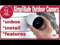 How to Install SimpliSafe Wireless Outdoor Security Camera