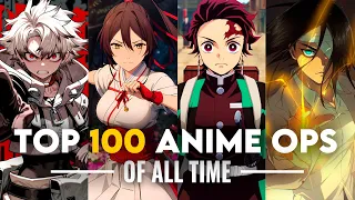 top 100 anime openings of all time updated 2025