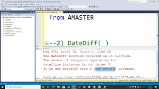 TSQL Session 21 SQL Server Date and Time Functions Part1