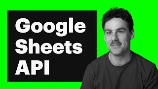Python and the Google Sheets API Loading Data Part 2 Google Sheets API Python