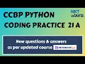 Coding Practice 21A Python CCBP Nxtwave
