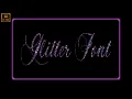 HOW TO GLITTER LOGO DESIGN TUTORIAL ILLUSTRATOR HOW TO GLITTER LETTERS DESIGN FOR LOGO